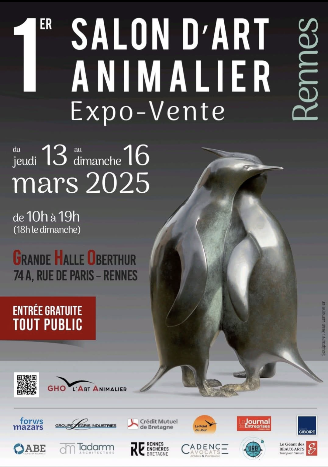 Salon d'art animalier Mars 2025 à Rennes